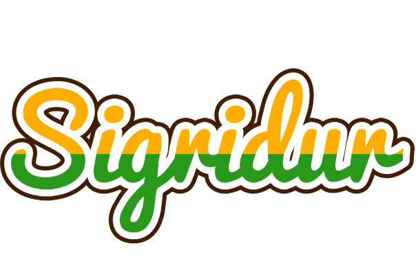 Sigridur banana logo