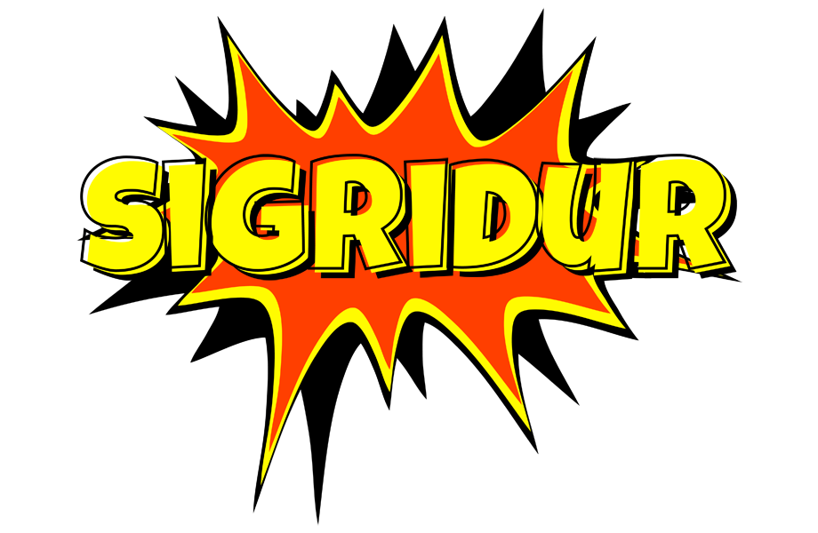 Sigridur bazinga logo