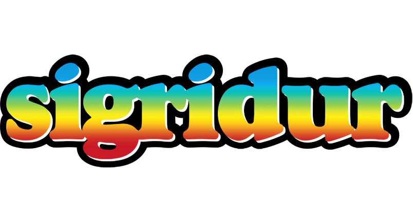 Sigridur color logo