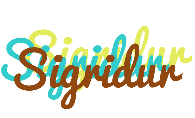 Sigridur cupcake logo
