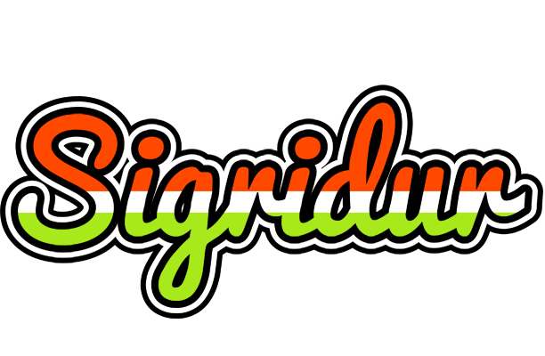 Sigridur exotic logo
