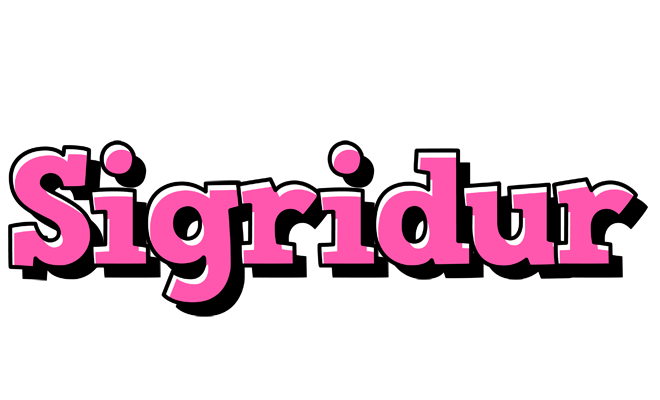Sigridur girlish logo