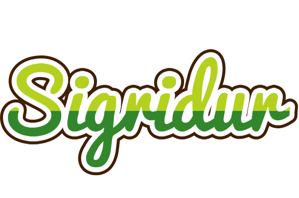 Sigridur golfing logo