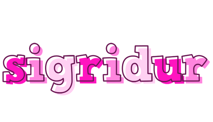 Sigridur hello logo