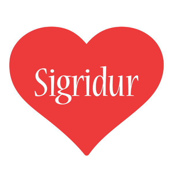 Sigridur love logo