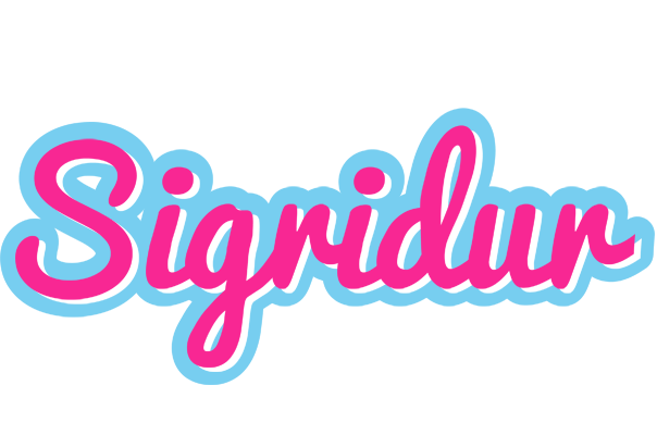 Sigridur popstar logo