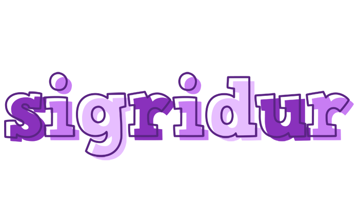 Sigridur sensual logo