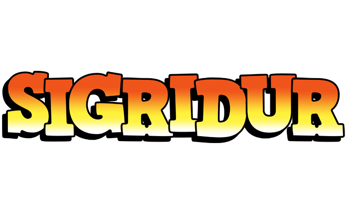 Sigridur sunset logo
