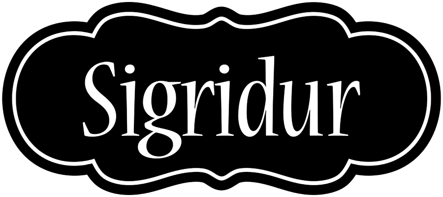 Sigridur welcome logo