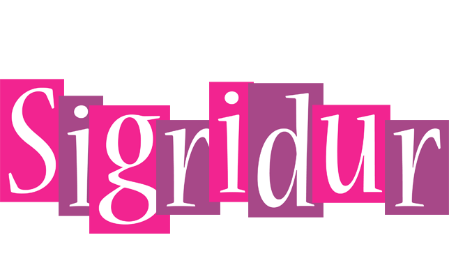 Sigridur whine logo