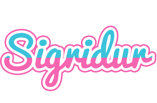 Sigridur woman logo