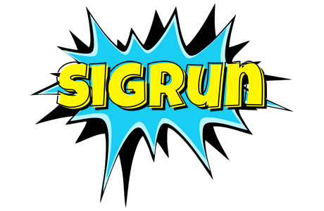 Sigrun amazing logo