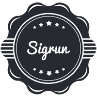 Sigrun badge logo