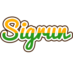Sigrun banana logo