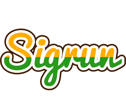 Sigrun banana logo