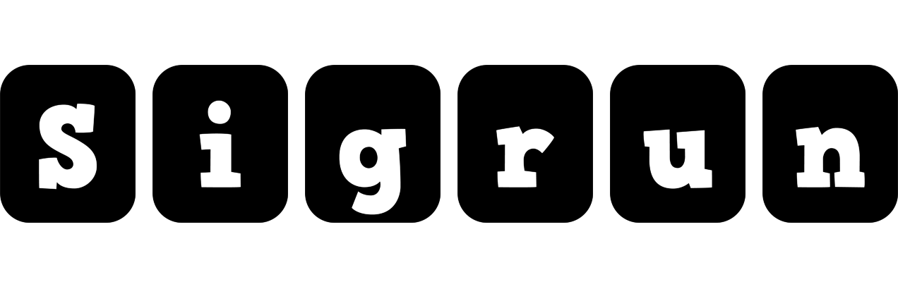 Sigrun box logo