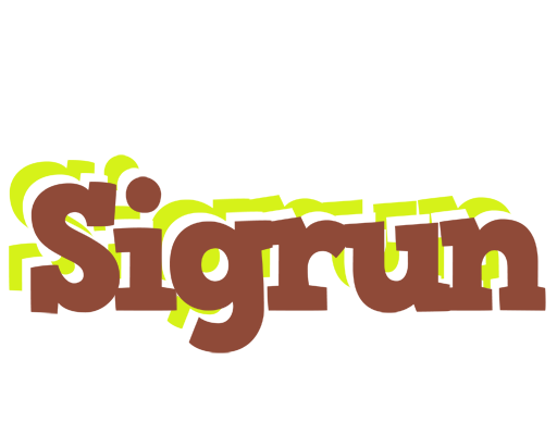 Sigrun caffeebar logo