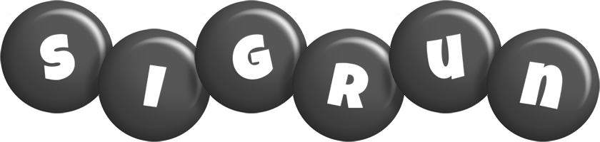 Sigrun candy-black logo