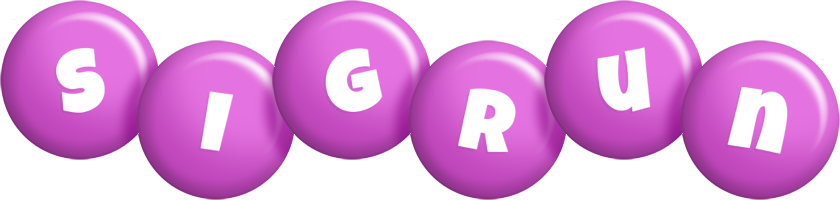 Sigrun candy-purple logo