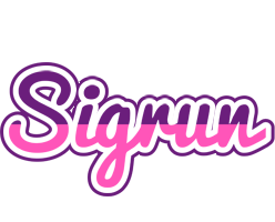 Sigrun cheerful logo