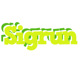 Sigrun citrus logo