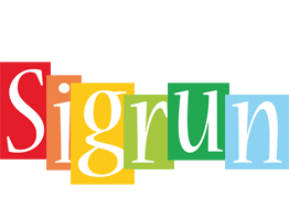 Sigrun colors logo