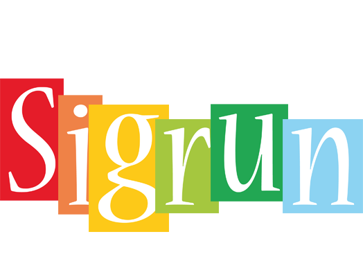 Sigrun colors logo