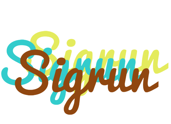 Sigrun cupcake logo