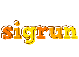Sigrun desert logo