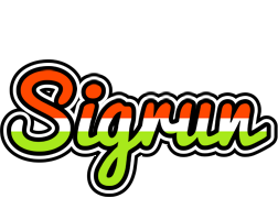Sigrun exotic logo