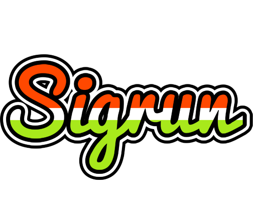 Sigrun exotic logo