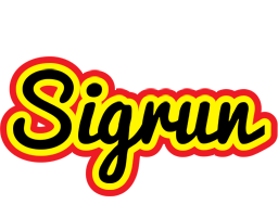 Sigrun flaming logo