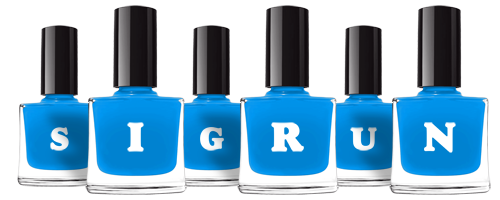 Sigrun glossy logo
