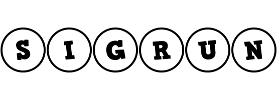 Sigrun handy logo