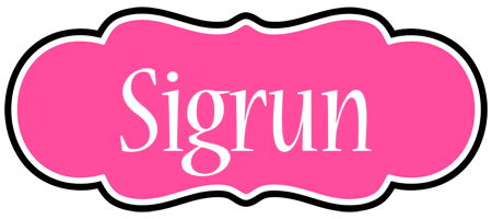 Sigrun invitation logo