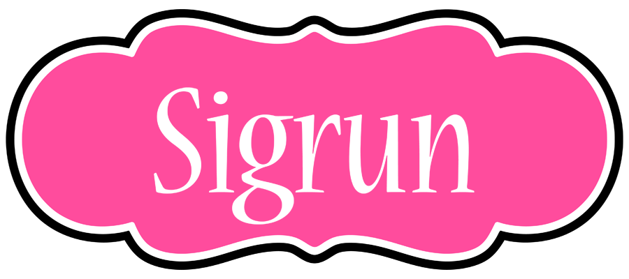 Sigrun invitation logo