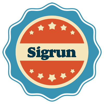 Sigrun labels logo