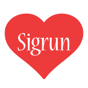 Sigrun love logo