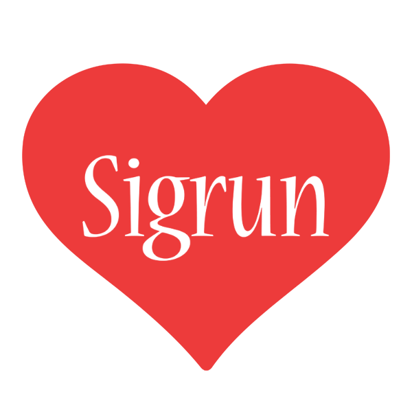 Sigrun love logo