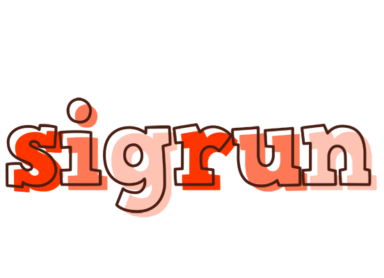 Sigrun paint logo