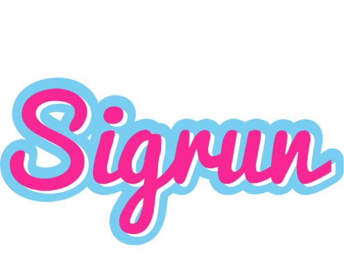 Sigrun popstar logo