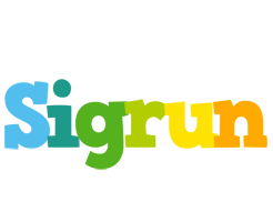 Sigrun rainbows logo
