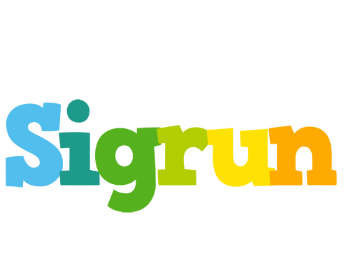 Sigrun rainbows logo