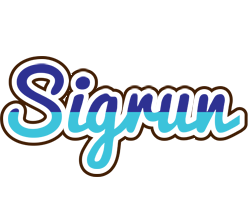 Sigrun raining logo