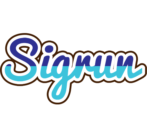 Sigrun raining logo
