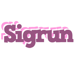 Sigrun relaxing logo