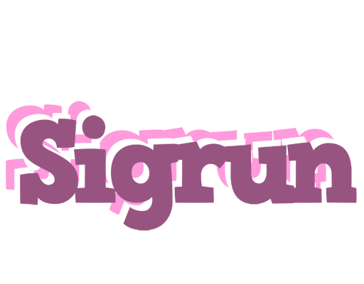 Sigrun relaxing logo