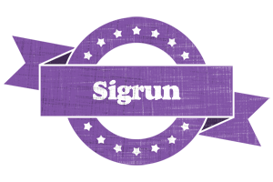 Sigrun royal logo