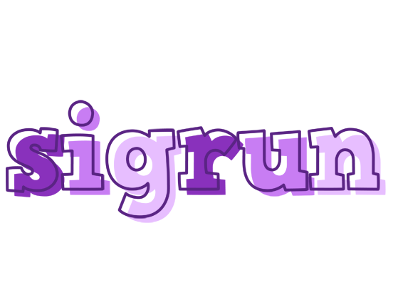 Sigrun sensual logo