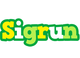 Sigrun soccer logo